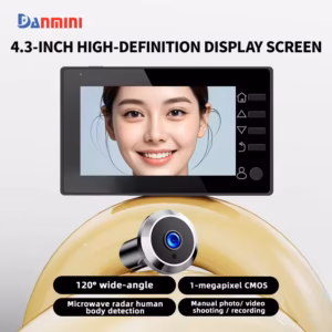 Digital Door Viewer with 4.3 Inch LCD Display