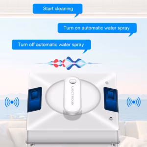 Liectroux YW509 Robot Window Cleaner with Water Spray
