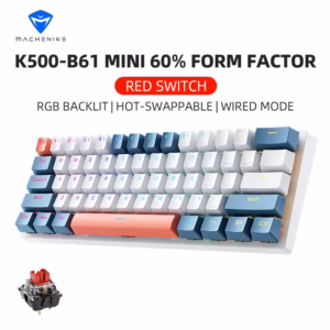 Machenike K500-B61 Mini Mechanical Keyboard RGB Gaming Keyboard