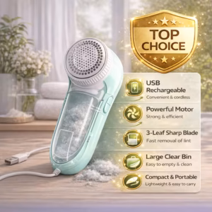 Portable Electric Fabric Lint Remover for Clothes