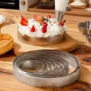 Stainless Steel Cake Ring Mold Round Mousse Dessert Baking Ring