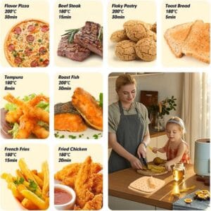 Air Fryer Disposable Paper Liners Non-Stick Oil Proof Parchment Paper