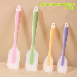 Silicone Baking Spatula Heat Resistant Food Grade Kitchen Mixing Tool