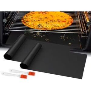 Non-Stick BBQ Grill Mat Reusable Heat Resistant Baking and Grilling Mat