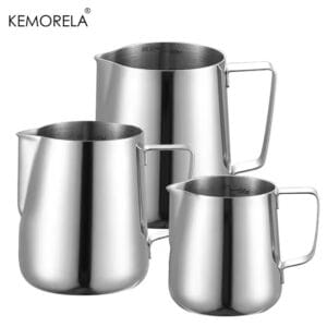Stainless Steel Milk Frothing Pitcher Barista Latte Art Milk Jug