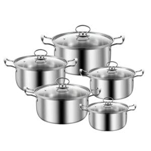 Stainless Steel Soup Pot Set