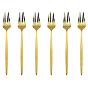 Silver & Gold Stainless Steel Flatware Set