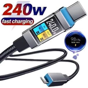 PD 240W USB-C Fast Charging Cable