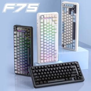 FREEWOLF F75 Wireless Mechanical Keyboard