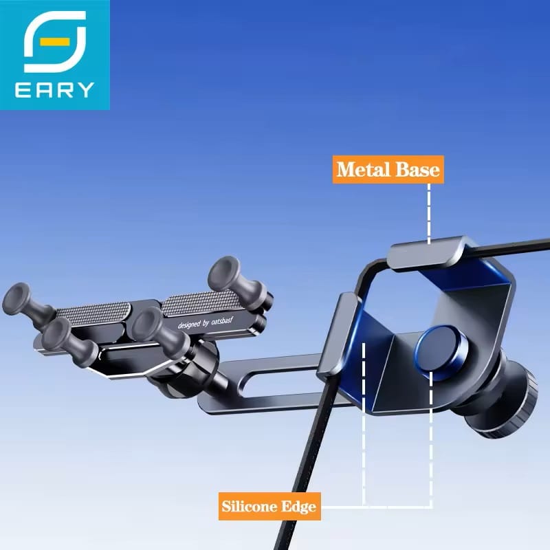 Eary Alloy Car Screen Phone Holder