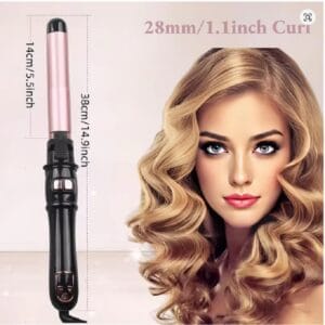 Automatic Hair Curler 1.1inches Rotating Curling Iron