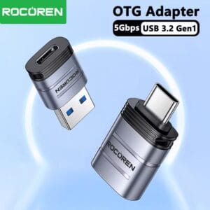Rocoren USB C OTG Adapter