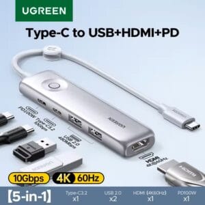 UGREEN 5-in-1 USB-C HUB