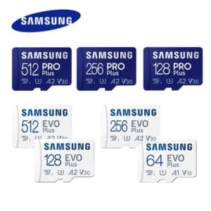 SAMSUNG EVO Plus Memory Card Micro SD U3 V30